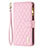 Custodia Portafoglio In Pelle Cover con Supporto B18F per Oppo A2 5G Oro Rosa