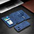 Custodia Portafoglio In Pelle Cover con Supporto B18F per Samsung Galaxy A40