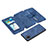 Custodia Portafoglio In Pelle Cover con Supporto B18F per Samsung Galaxy M60s