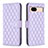 Custodia Portafoglio In Pelle Cover con Supporto B19F per Google Pixel 8a 5G Viola