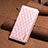 Custodia Portafoglio In Pelle Cover con Supporto B19F per Nokia G11 Oro Rosa