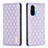 Custodia Portafoglio In Pelle Cover con Supporto B19F per Xiaomi Mi 11X 5G Viola