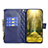 Custodia Portafoglio In Pelle Cover con Supporto B19F per Xiaomi Redmi 10 4G