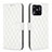 Custodia Portafoglio In Pelle Cover con Supporto B19F per Xiaomi Redmi 10 India Bianco