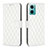 Custodia Portafoglio In Pelle Cover con Supporto B19F per Xiaomi Redmi 10 Prime Plus 5G Bianco