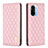 Custodia Portafoglio In Pelle Cover con Supporto B19F per Xiaomi Redmi K40 5G Oro Rosa