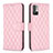 Custodia Portafoglio In Pelle Cover con Supporto B19F per Xiaomi Redmi Note 10 5G Oro Rosa