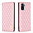 Custodia Portafoglio In Pelle Cover con Supporto B19F per Xiaomi Redmi Note 10S 4G Oro Rosa