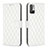 Custodia Portafoglio In Pelle Cover con Supporto B19F per Xiaomi Redmi Note 10T 5G Bianco