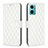 Custodia Portafoglio In Pelle Cover con Supporto B19F per Xiaomi Redmi Note 11E 5G Bianco