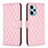 Custodia Portafoglio In Pelle Cover con Supporto B19F per Xiaomi Redmi Note 12 Turbo 5G Oro Rosa