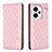 Custodia Portafoglio In Pelle Cover con Supporto B19F per Xiaomi Redmi Note 13 Pro+ Plus 5G Oro Rosa