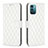 Custodia Portafoglio In Pelle Cover con Supporto B20F per Nokia G11 Bianco