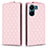 Custodia Portafoglio In Pelle Cover con Supporto B20F per Xiaomi Redmi 13C Oro Rosa