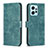 Custodia Portafoglio In Pelle Cover con Supporto B21F per Xiaomi Redmi Note 12 4G Verde