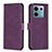 Custodia Portafoglio In Pelle Cover con Supporto B21F per Xiaomi Redmi Note 13 Pro 5G Viola