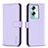 Custodia Portafoglio In Pelle Cover con Supporto B22F per Oppo A2 5G Lavanda