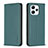 Custodia Portafoglio In Pelle Cover con Supporto B22F per Xiaomi Redmi 12 4G Verde