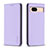 Custodia Portafoglio In Pelle Cover con Supporto B23F per Google Pixel 8a 5G Lavanda