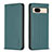 Custodia Portafoglio In Pelle Cover con Supporto B23F per Google Pixel 8a 5G Verde