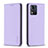 Custodia Portafoglio In Pelle Cover con Supporto B23F per Motorola Moto E13 Lavanda