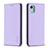 Custodia Portafoglio In Pelle Cover con Supporto B23F per Nokia C12 Lavanda