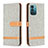 Custodia Portafoglio In Pelle Cover con Supporto B24F per Nokia G11