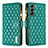 Custodia Portafoglio In Pelle Cover con Supporto BF1 per Samsung Galaxy S24 Plus 5G Verde