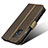 Custodia Portafoglio In Pelle Cover con Supporto BY1 per Asus Zenfone 8 ZS590KS