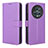 Custodia Portafoglio In Pelle Cover con Supporto BY1 per Huawei Honor Magic5 Pro 5G Viola