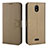 Custodia Portafoglio In Pelle Cover con Supporto BY1 per Nokia C100