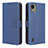 Custodia Portafoglio In Pelle Cover con Supporto BY1 per Nokia C110