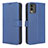 Custodia Portafoglio In Pelle Cover con Supporto BY1 per Nokia C32