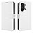 Custodia Portafoglio In Pelle Cover con Supporto BY1 per OnePlus Ace 2V 5G Bianco