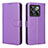 Custodia Portafoglio In Pelle Cover con Supporto BY1 per OnePlus Ace Pro 5G Viola