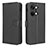 Custodia Portafoglio In Pelle Cover con Supporto BY1 per OnePlus Nord 3 5G Nero