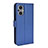 Custodia Portafoglio In Pelle Cover con Supporto BY1 per OnePlus Nord N20 5G Blu