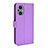 Custodia Portafoglio In Pelle Cover con Supporto BY1 per OnePlus Nord N20 5G Viola