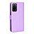 Custodia Portafoglio In Pelle Cover con Supporto BY1 per Oppo A53s 5G Viola