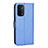 Custodia Portafoglio In Pelle Cover con Supporto BY1 per Oppo A54 5G Blu