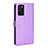 Custodia Portafoglio In Pelle Cover con Supporto BY1 per Oppo A54s Viola