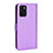 Custodia Portafoglio In Pelle Cover con Supporto BY1 per Oppo Reno6 Z 5G Viola