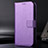 Custodia Portafoglio In Pelle Cover con Supporto BY1 per Realme 8i Viola