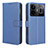 Custodia Portafoglio In Pelle Cover con Supporto BY1 per Realme GT Neo6 5G