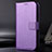 Custodia Portafoglio In Pelle Cover con Supporto BY1 per Samsung Galaxy F23 5G Viola