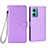 Custodia Portafoglio In Pelle Cover con Supporto BY1 per Xiaomi Redmi 10 5G Viola