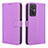 Custodia Portafoglio In Pelle Cover con Supporto BY1 per Xiaomi Redmi 11 Prime 4G Viola