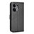 Custodia Portafoglio In Pelle Cover con Supporto BY1 per Xiaomi Redmi Note 13 Pro 5G Nero