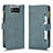 Custodia Portafoglio In Pelle Cover con Supporto BY2 per Asus Zenfone 7 ZS670KS Verde