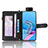 Custodia Portafoglio In Pelle Cover con Supporto BY2 per Asus ZenFone 8 Flip ZS672KS